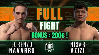 Lorenzo Navarro VS Nisar Azizi