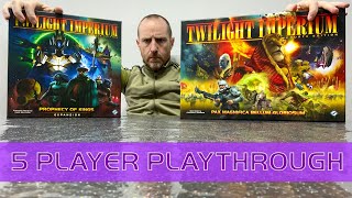 Twilight Imperium 4 & Prophecy Of Kings Live Playthrough