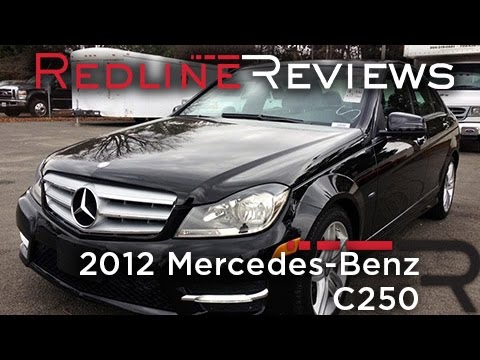 2012 Mercedes-Benz C250 Review, Walkaround, Exhaust, & Test Drive