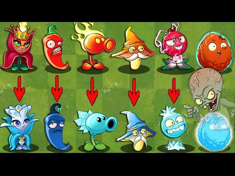 Random 12 Best Team Plants POWER-UP Battlez - Who Will Win? - PvZ 2 Team Plant Vs Team Plant