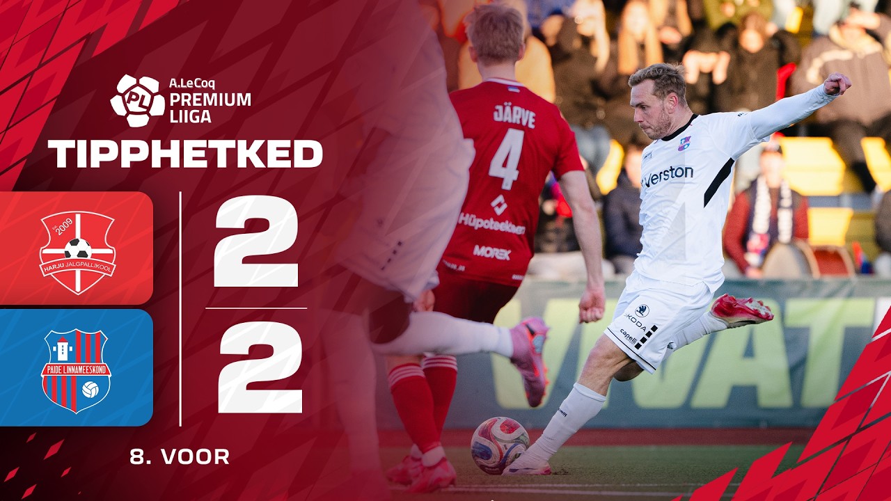 Harju Jalgpallikool vs Paide Linnameeskond Highlights