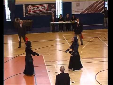 30th Individual Polish Kendo Chapionships - Betley - Uchanska (aka) vs. Gdeczyk(shiro)