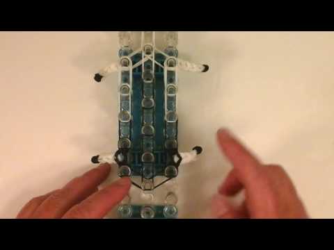 Rainbow Loom Border Collie Dog or Puppy 3-D Charm. New Tutorial.