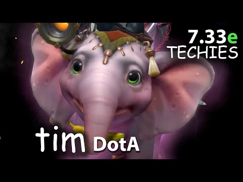 Techies 7.33e Fixing a Toxic Day