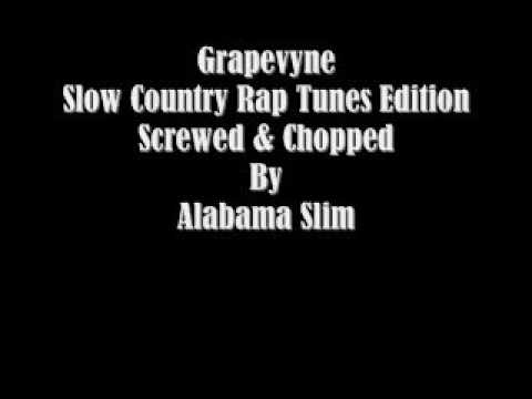 Grapevyne Screwed & Chopped By Alabama Slim
