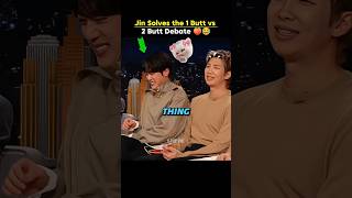 Tylko Jin potrafi to 😂🍑 tak wyjaśnić #bts #btsarmy #shorts #youtubeshorts