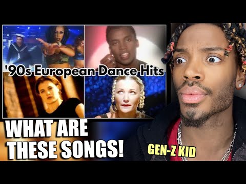 GEN Z Kid Discovers 90s European Dance Hits FOR THE FIRST TIME!