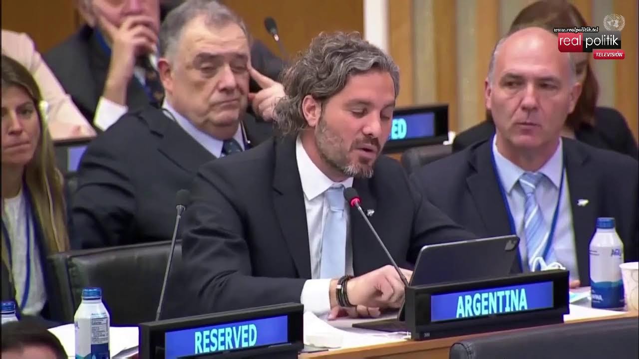 Santiago Cafiero reclamó en la ONU por Malvinas: “No hay lugar para colonialismo en el siglo XXI”