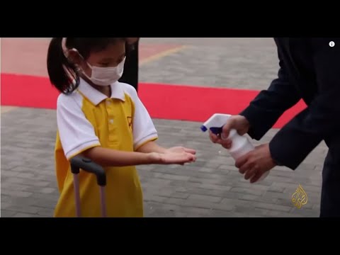 بعد غياب 8 أشهر بسبب كورونا.. طلبة الصين يعودون للمدارس🇨🇳