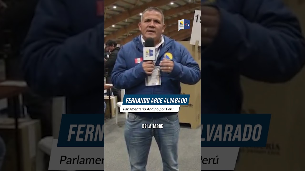 Parlamentario andino Fernando Arce Alvarado analiza la segunda vuelta presidencial de Colombia