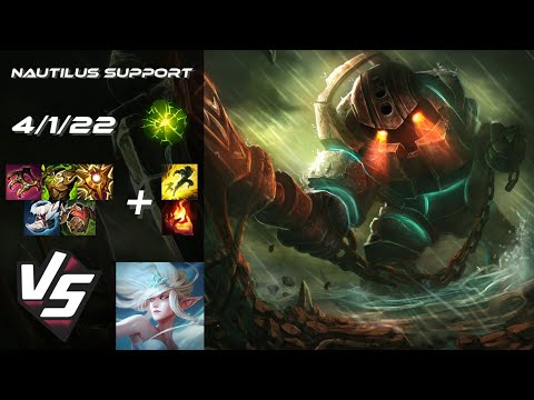 SUPPORT Nautilus vs Janna - EU Challenger Patch 14.23