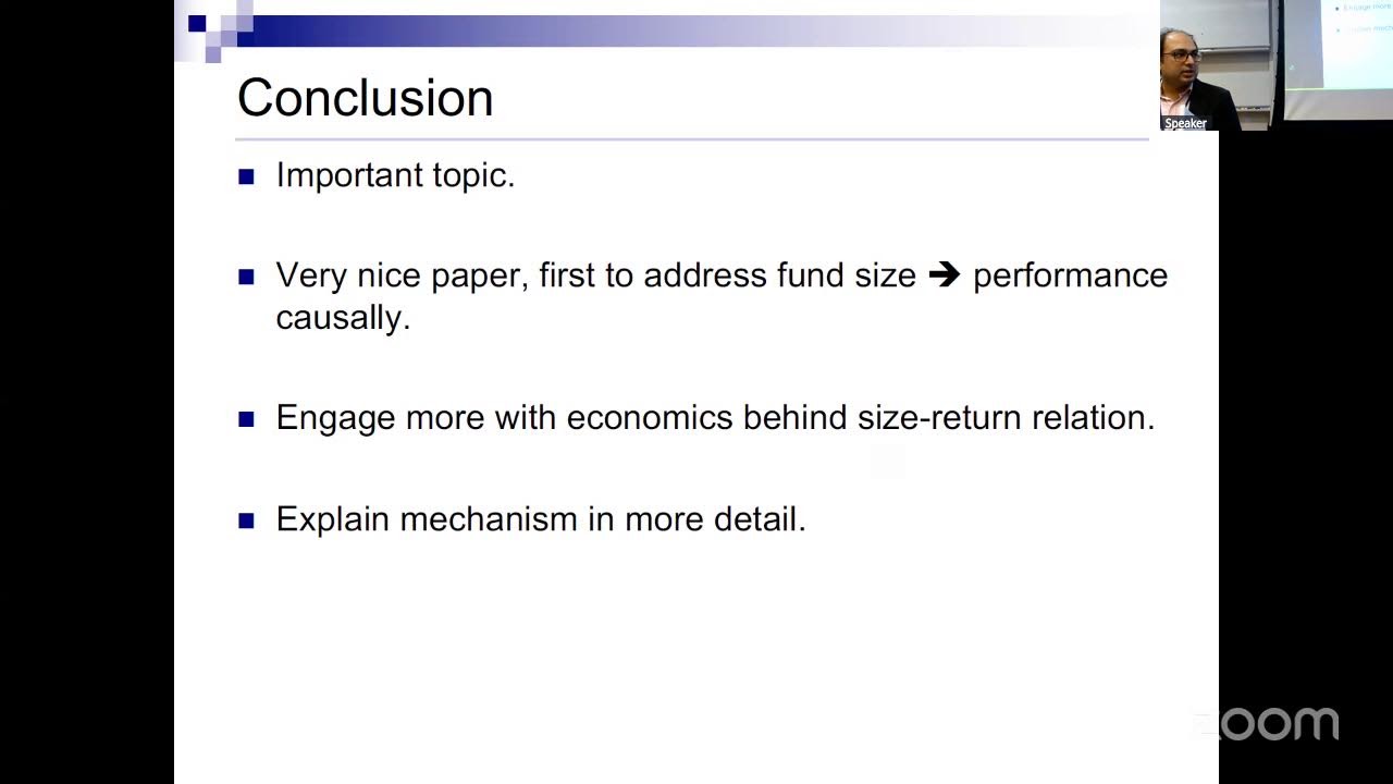 Corporate Finance Program Meeting, Spring 2026