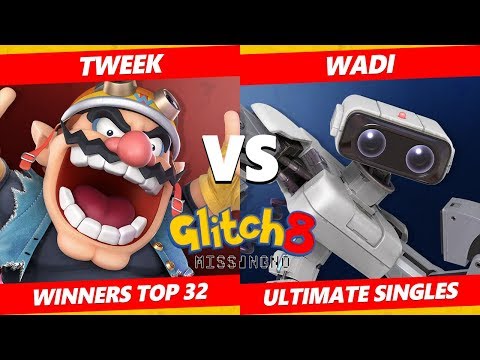 Glitch 8 SSBU - TSM | Tweek (Wario) Vs. WaDi (ROB) Smash Ultimate Tournament Winners Top 32