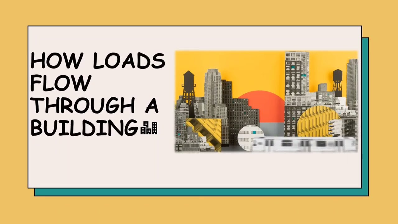 Gravity and Lateral load path in buildings.