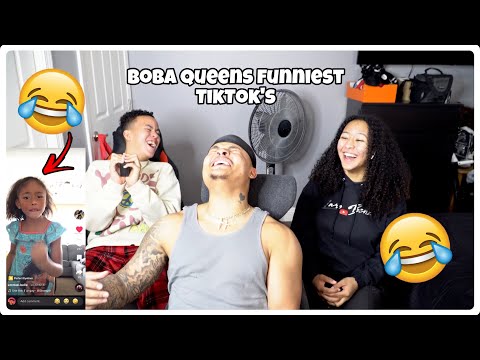 Laro Benz & Siblings REACT To The Boba Queens FUNNIEST TIKTOKS!