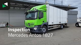 Camião furgão Mercedes-Benz Antos 1827 4X2 2T Tailgate Full Air Automatic Xenon Euro 6 a venda - Imagem 4 | Autoline PT Camião furgão Mercedes-Benz Antos 1827 4X2 2T Tailgate Full Air Automatic Xenon Euro 6 | Imagem 4 - Autoline