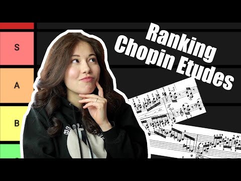 Le pianiste classique classe les Études Op.10 de Chopin