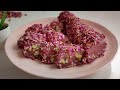 Turkish Delight Rose and Walnuts | Turkish Delight Recipe | Lokum Recipe
