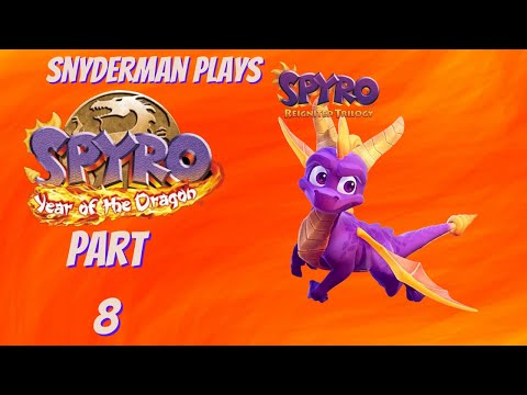 Snyderman Plays Spyro Reignited Trilogy Pt. 38 Full Playthrough- Taking Down Spike (Spyro 3 Pt. 8)