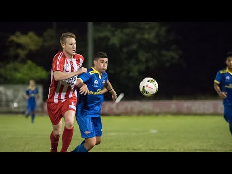NPL QLD 2016 Round 19 - SWQ Thunder vs Olympic FC Highlights