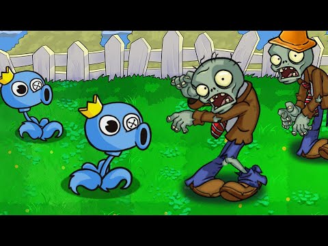 PVZ vs ROBLOX | Blue from Rainbow Friends vs Zombies from Plants vs Zombies