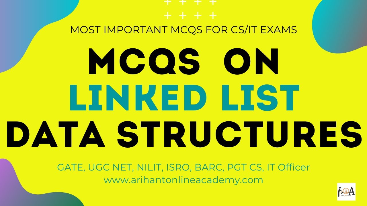 Conceptual MCQs On Linked List | Data Structures | For All Computer Science Exams
