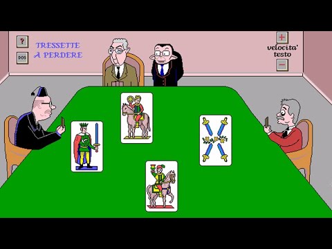 Tressette a perdere (a.k.a. Rovescino) (Paolo Grasso) (MS-DOS) [1992] [PC Longplay]