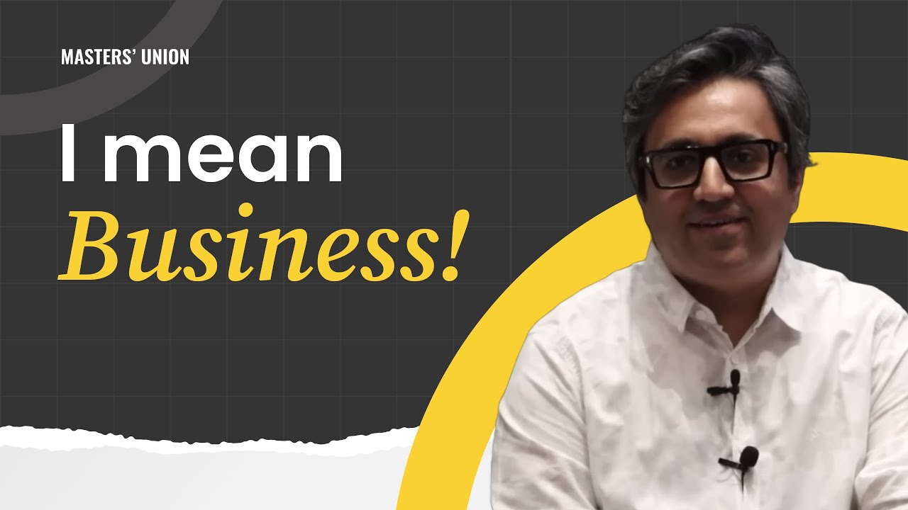 Ep. 26 | Ashneer Grover Unleashed @Masters Union 🎙️