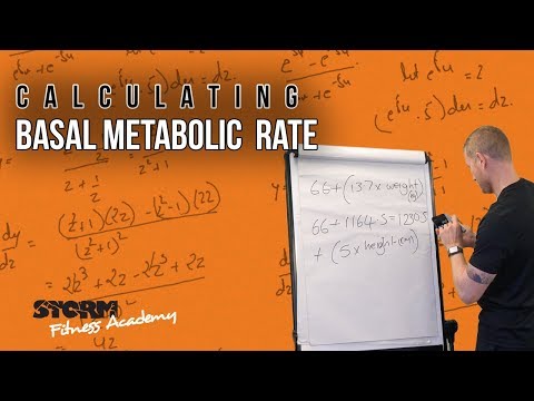 Calculating Basal Metabolic Rate [BMR]