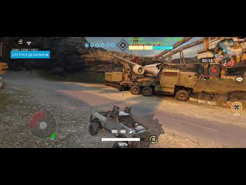 Crossout mobile v.1.0.2 - тест производительности игры на Poco X 3 pro 8/256