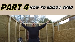 preview picture of video 'How To Build A Shed Part 4'