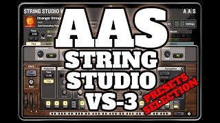 Video thumbnail for AAS: String Studio VS-3 ❤️328 presets selection [Factory Sound Bank - Sons Usine] by DRJ