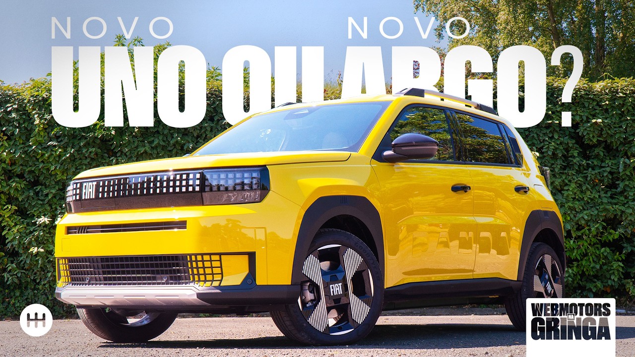 Fiat Grande Panda 2026 híbrido no Brasil: sucessor do Argo a partir de R$ 80 mil vale a pena?