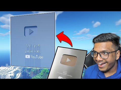 🔥 EPIC UNBOXING: Crafting My YouTube Silver Play Button in Minecraft! 🔥