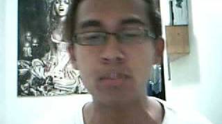 Fariz singing Stand Tall