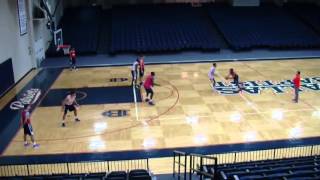 Learn a Dribble Penetration Look in the Horns Offense! - Basketball 2015 #101