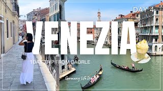 【Caorle Vlog #4】日帰りでベネチア！想像以上に素敵なところだった🌞❤️