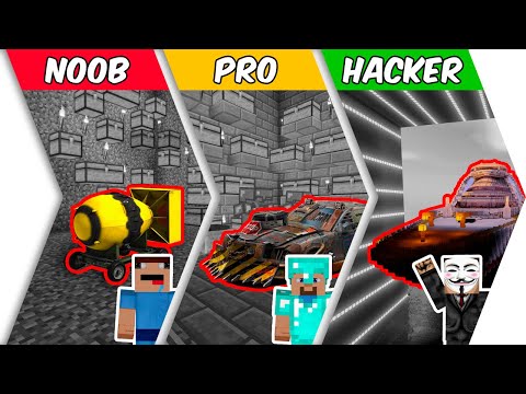 MIRL: NOOB vs PRO vs HACKER: SECRET BUNKER - Minecraft Animation