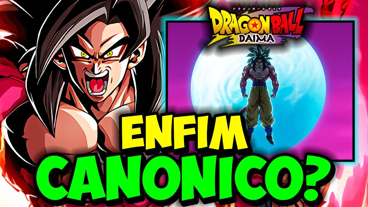 DRAGON BALL DAIMA: SUPER SAIYAJIN 4 SERÁ CANÔNICO!!? (ESTAMOS PERTO)