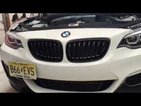 Installing front grills on f22 BMW M235i