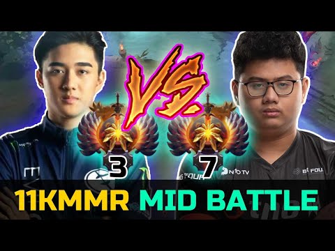 ARMEL VS ABED - 11KMMR MID BATTLE IN SEA SERVER DOTA 2