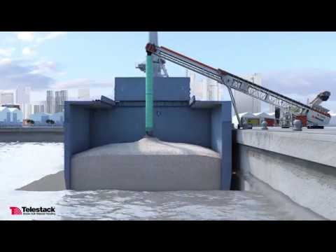 Telestack TB52 - mobile Schiffsbeladung