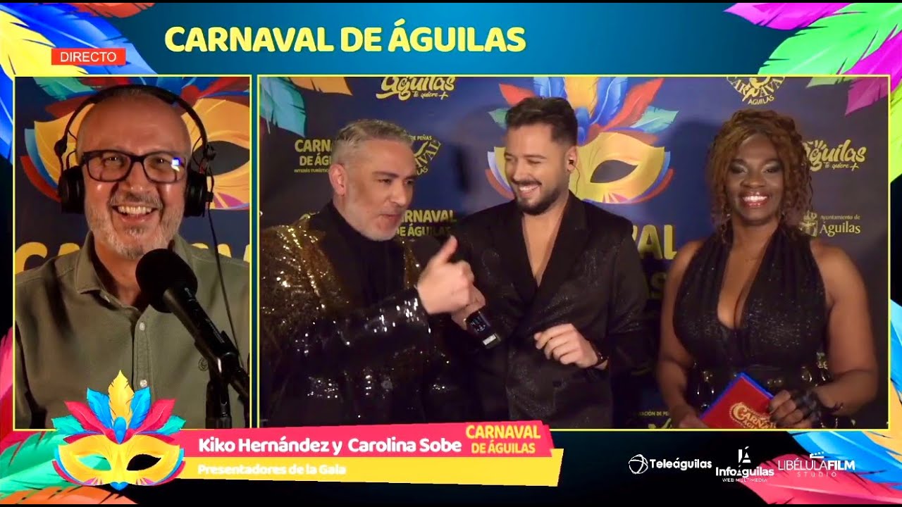 Retransmisión en directo - Gala XXII Concurso Nacional de Drag Queen Carnaval de Águilas 2026