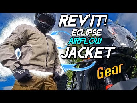 my new REV'IT! ECLIPSE Motorcycle Summer JACKET to ride my KTM 1290 Super Adventure in HOT WEATHER