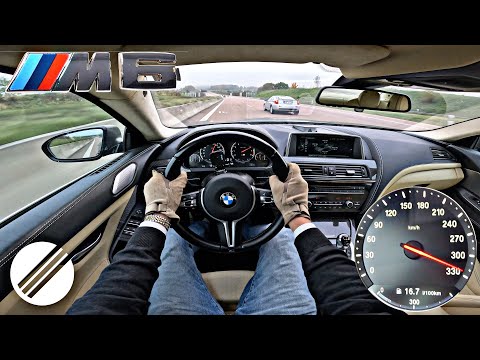 BMW M6 F06 Infinitas 700HP Top Speed Drive on German Autobahn 🏎