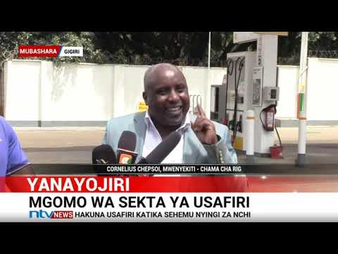 Matatu Owners Association says matatu strike will go on until fuel prices are lowered