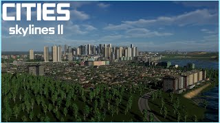 都心部横の湖に低密度住宅を。 #17【シティーズスカイライン２:Cities: Skylines II】
