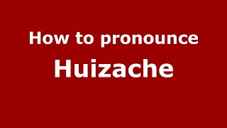 How to pronounce Huizache