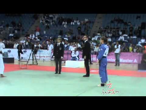 italiajudo Camp Ita Sq PESARO 2012 Ju:Se F Finale 57Kg Fiamme AzzurreDIana Ballabio Fiamme GialleNoemi Boccanera