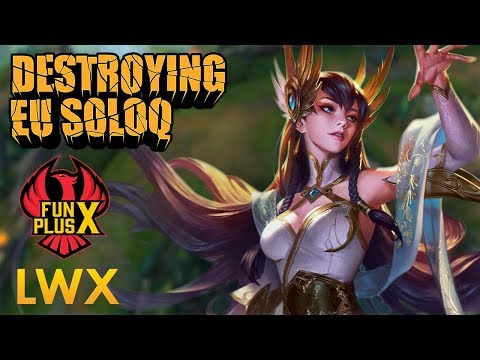Destroying EU SoloQ: FunPlus Phoenix Lwx - Irelia Top Lane - KDA 17/4/2